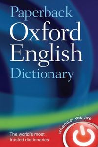 Paperback Oxford English Dictionary