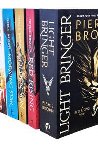 The Red Rising Series 6 Books Collection Set (Red Rising, Golden Son, Morning Star, Iron Gold, Dark Age & Light Bringer)