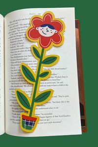 Bookmark - flower