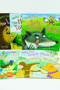 Aesop's Fables 5 Book Set