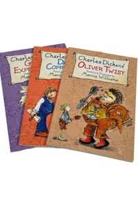 Charles Dickens 3 Abridget Books Set
