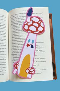 Bookmark - mushroom