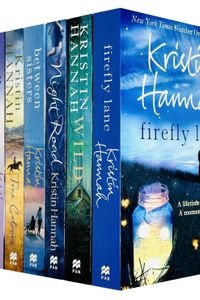 Kristin Hannah 6 Books Collection Set (Firefly Lane, Wild, Night Road, Between Sisters, True Colours & Fly Away)