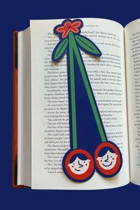Bookmark - cherries