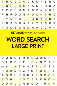 Large Print Word Search - Yellow