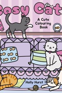 Cosy Cats Cute Colouring Book