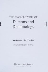 The encyclopedia of demons and demonology