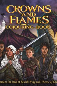 Crown & Flames Colouring Book