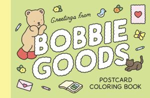 Book cover of Bobbie Goods Postcard Coloring Book