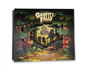 Book cover of The Art of Gravity Falls
