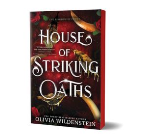 Book cover of House of Striking Oaths: A Magical Enemies to Lovers Fae Romantasy Adventure (The Kingdom of Crows Book 3)