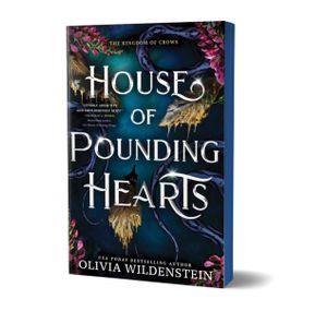 Book cover of House of Pounding Hearts: A Magical Forbidden Fae Romantasy Adventure (The Kingdom of Crows Book 2)