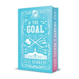 Book cover of The Goal: The Addictive Sports Romance from Tiktok Sensation and Bestselling Author, Elle Kennedy!