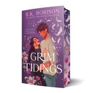 Book cover of Grim Tidings - LIMITED EDITION SPRAYED EDGE - the BRAND-NEW for 2026 Magical, Cozy, Paranormal Romance from the Bestselling Author of GOOD SPIRITS!