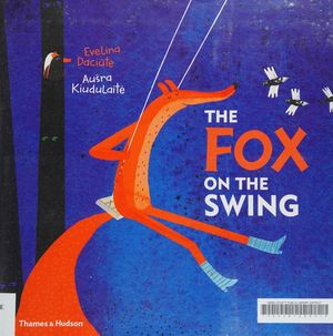 Book cover of The fox on the swing