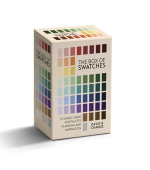 Book cover of The Box of Swatches: 72 Cards for Palette Planning and Inspiration