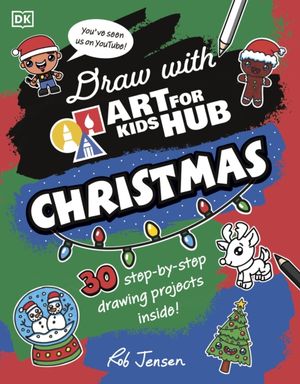 Book cover of Draw with Art for Kids Hub Christmas