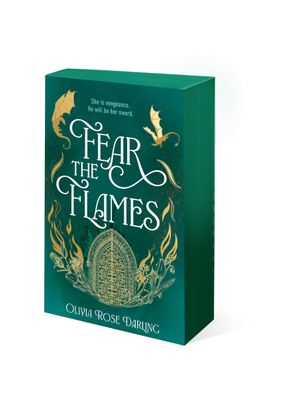 Book cover of Bonnier Books UK Fear the Flames.