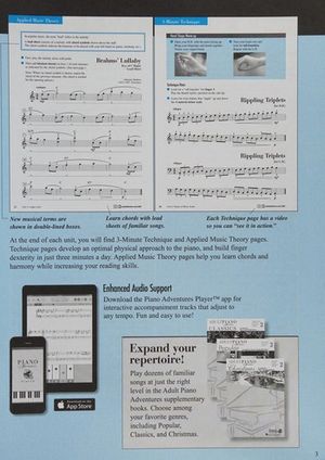 Book cover of Adult Piano Adventures