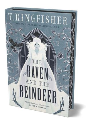 Book cover of The Raven and the Reindeer