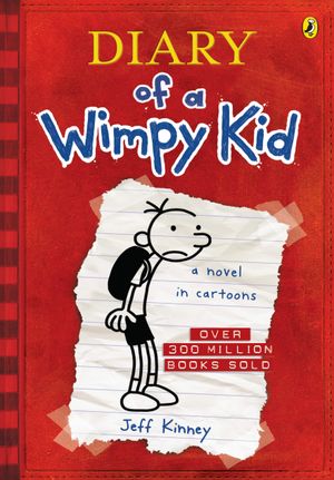 Book cover of Diary of a Wimpy Kid (Diary of a Wimpy Kid, #1)