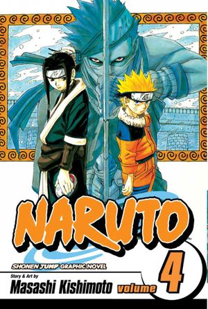 Book cover of Naruto, Vol. 04: Hero’s Bridge (Naruto, #4)