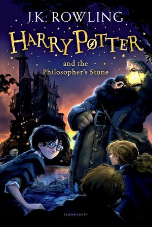 Book cover of Harry Potter and the Philosopher's Stone