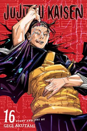 Book cover of Jujutsu Kaisen, Vol. 16