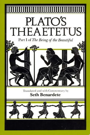 Book cover of Plato's Theaetetus