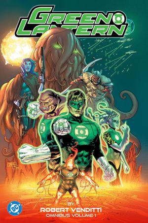 Book cover of Green Lantern by Robert Venditti Omnibus, Vol. 1