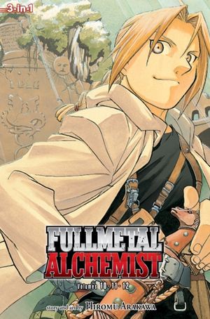 Book cover of Fullmetal Alchemist: 3-in-1 Edition, Vol. 4