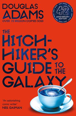 Book cover of The Hitchhiker's Guide to the Galaxy