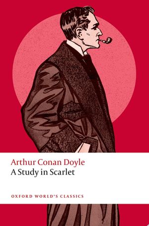 Book cover of A Study in Scarlet