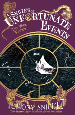 Book cover of The Wide Window