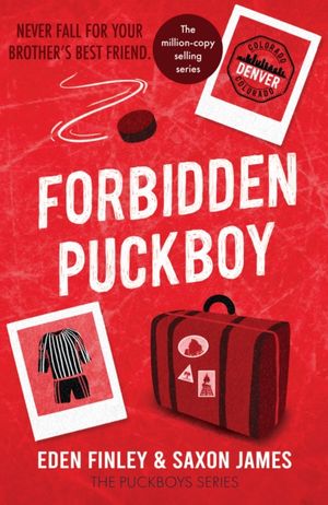 Book cover of FORBIDDEN PUCKBOY