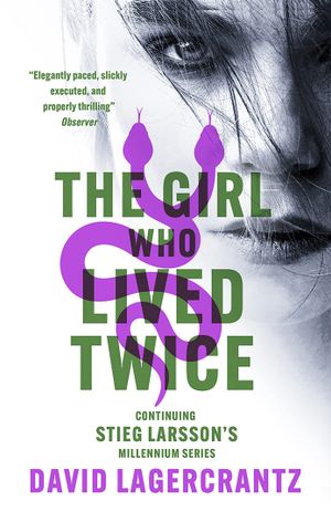 Book cover of The Girl Who Lived Twice