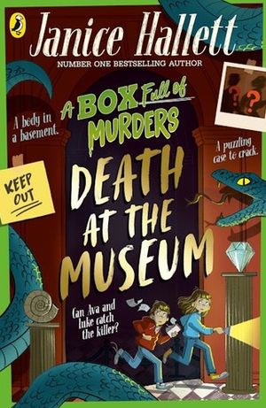 Book cover of Death at the Museum