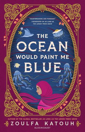 Book cover of The Ocean Would Paint Me Blue