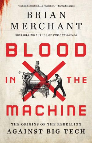 Book cover of Blood in the Machine