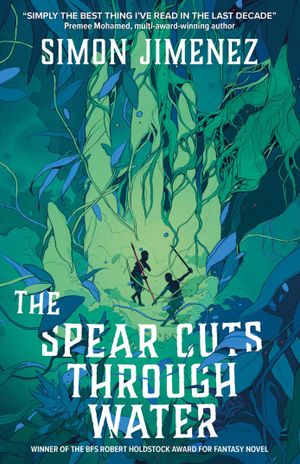 Book cover of The Spear Cuts Through Water