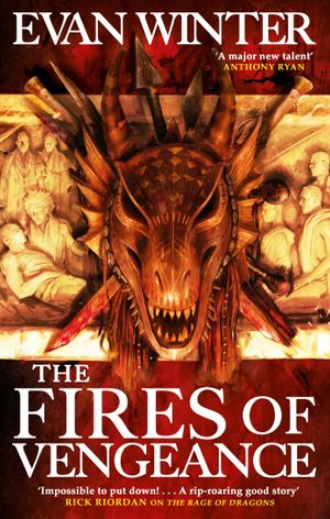 Book cover of The Fires of Vengeance