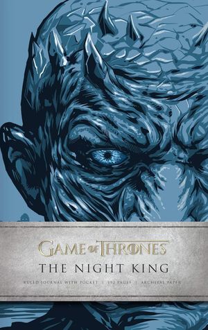 Book cover of Game of Thrones: The Night King Hardcover Ruled Journal