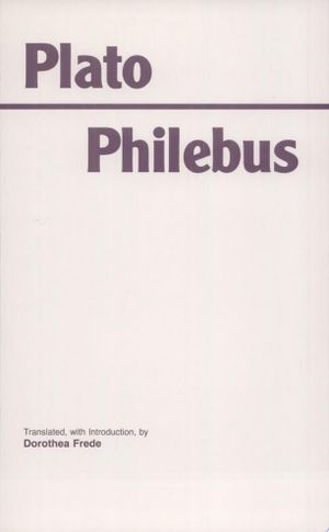 Book cover of Philebus
