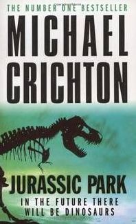 Book cover of Jurassic Park