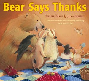 Book cover of Bear Says Thanks