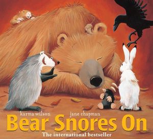 Book cover of Bear Snores On