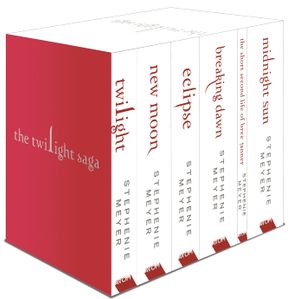 Book cover of Twilight Saga 6 Book Set