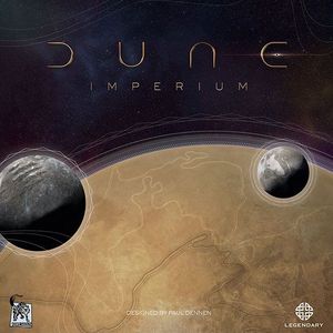 Board game cover of Dune Imperium
