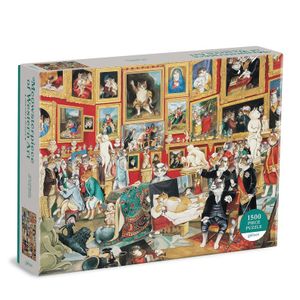 Product image of Tribuna of the Uffizi Meowsterpiece of Western Art 1500 Piece Puzzle