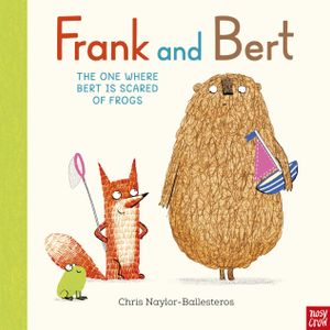 Book cover of The One Where Bert Is Scared of Frogs